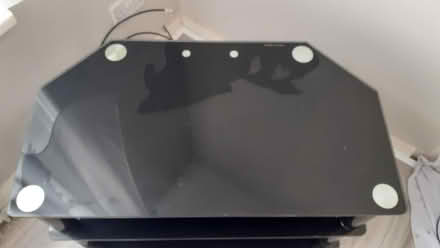 Photo of free Black glass TVstand (Heaton NE6) #2