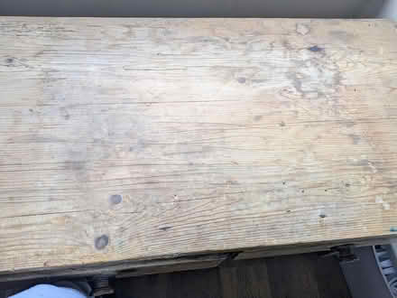 Photo of free Old Pine Table (Grantham) #3
