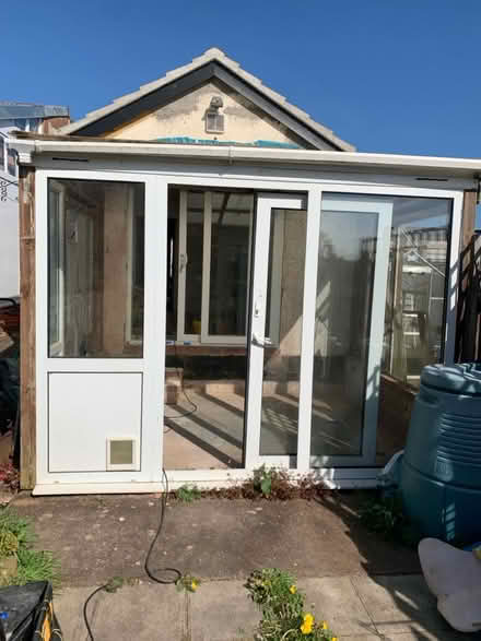 Photo of free UPVC conservatory door and windows (TA21) #2