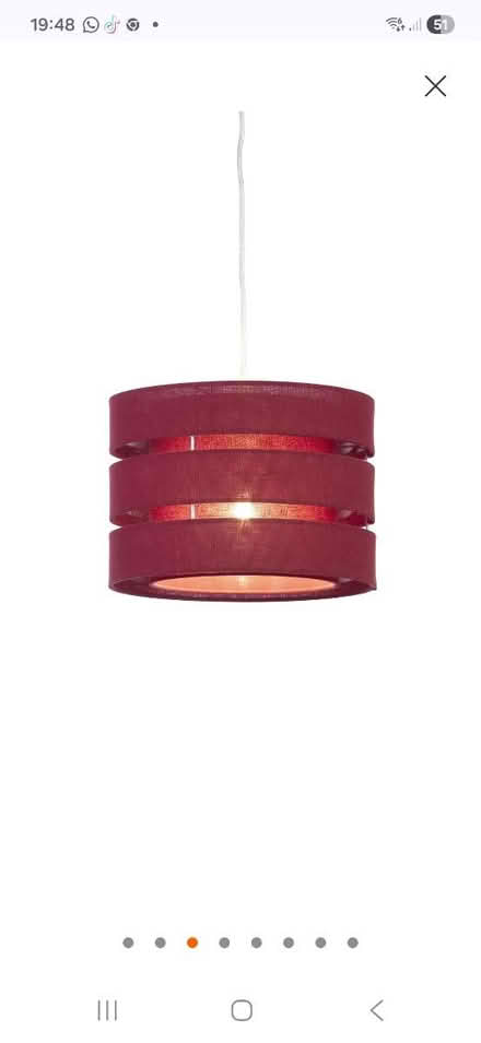 Photo of free Crimson Lampshades (W12) #3