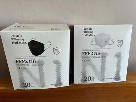 Photo of free 2 boxes of ffp2 masks (Barnard's Green WR14) #1