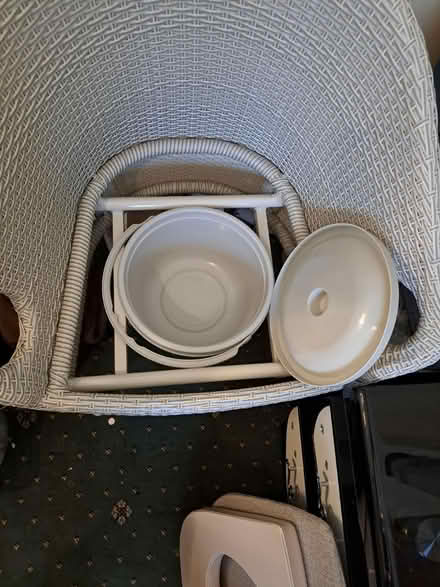 Photo of free New Wicker Style Commode (Crofton Park, Brockley) #3