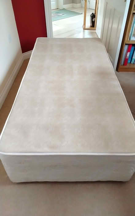 Photo of free Single Divan base Bed With Drawers (Bromham MK43) #1