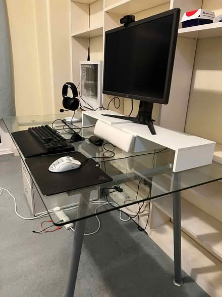 Photo of free Glass Desk (Surbiton KT5) #2