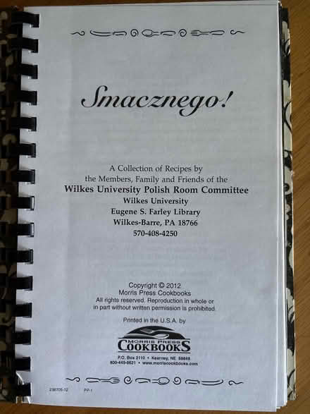 Photo of free Polish cookbook (Croton-on-Hudson) #2