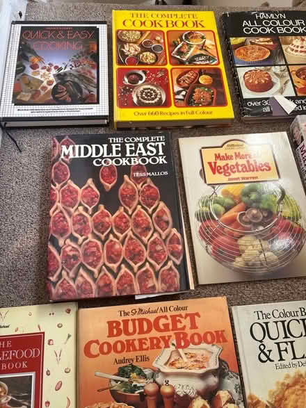 Photo of free Collection of vintage cooking books (Penrith CA11) #1