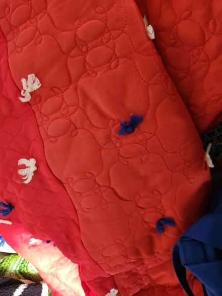 Photo of free twin size blanket (Manville) #1