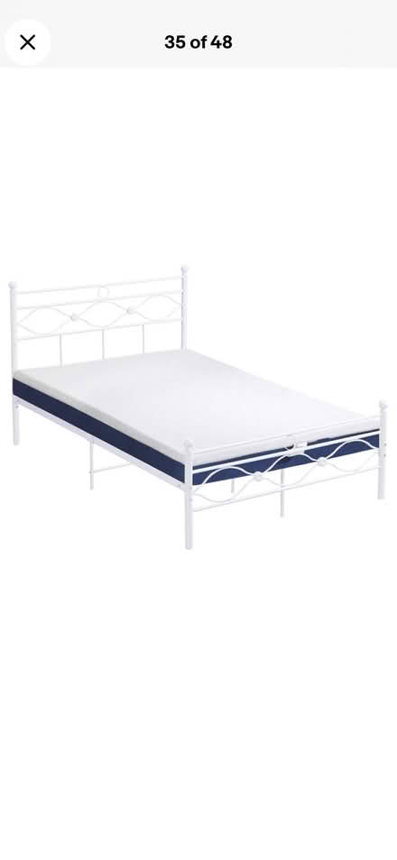 Photo of free small double bed and mattress (Derby) #2