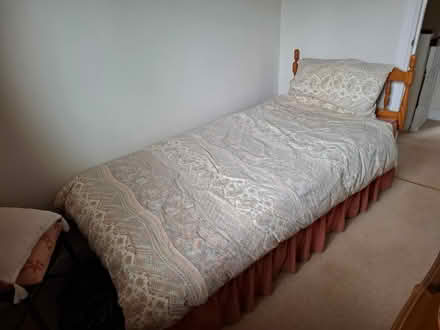 Photo of free Single bed with headboard (Newport Pagnell, MK16 0LY) #1