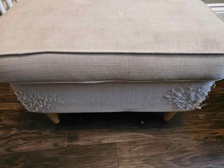 Photo of free Grey Footstool (Crosby, L23) #4