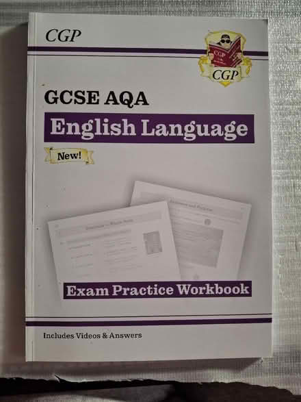 Photo of free Aqa gcse English workbook #2 (SG64YQ) #1
