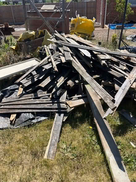 Photo of free Old fence panel woods (Woodley RG5) #1