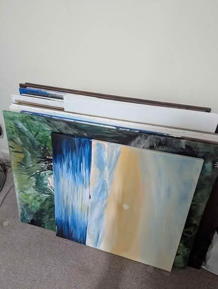 Photo of free Original Paintings Canvas Art (Summertown OX2) #1