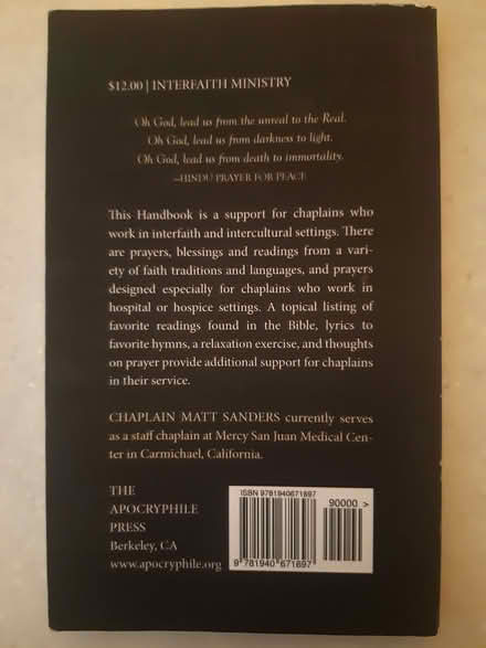 Photo of free Interfaith/multi-faith ministry handbook (2017) (Gilmerton EH17) #2