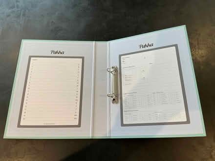 Photo of free Pale green A4 2 ring binder (New Malden KT3) #2