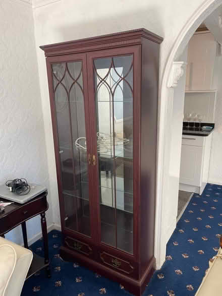 Photo of free Glass cabinet (Goffs Oak EN7) #1