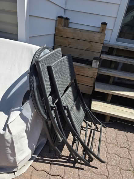 Photo of free Folding Bistro set (Vanier north) #2