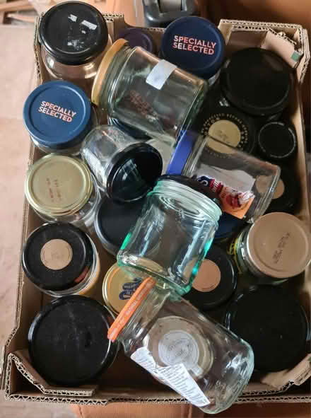 Photo of free Box of various jars with lids (Stonehouse GL10) #1