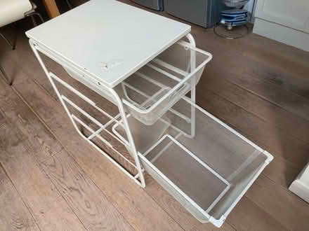 Photo of free IKEA Algot Metal Mesh Drawer Unit (Herne Hill SE24) #4