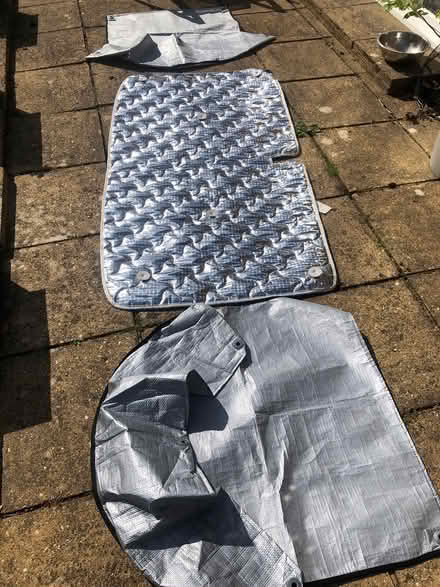 Photo of free Silver screen for van/ large car (KT15. Woodham.) #1
