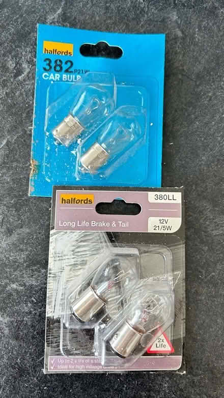 Photo of free Halfords car bulbs (Rayleigh SS6) #1