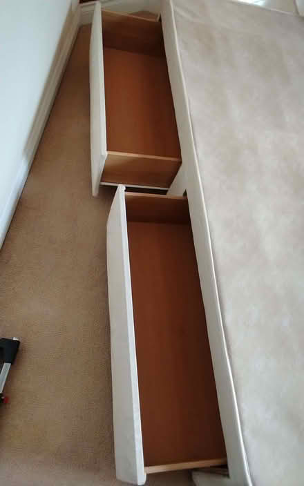 Photo of free Single Divan base Bed With Drawers (Bromham MK43) #4