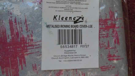Photo of free ironing board cover and bath shelf (langport) #2