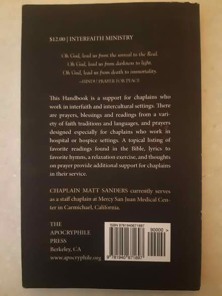 Photo of free Interfaith ministry handbook (2017) (Edinburgh EH17) #2
