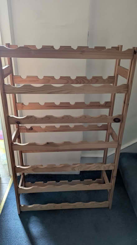 Photo of free Wine rack (Tufnell Park N19) #1