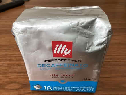 Photo of free Illy decaf capsules, out of date (SW1P) #1