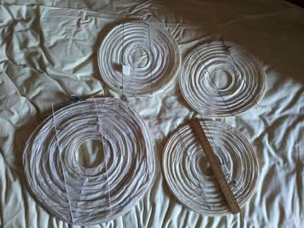 Photo of free Five spherical paper lampshades (SL6 Cox Green) #2
