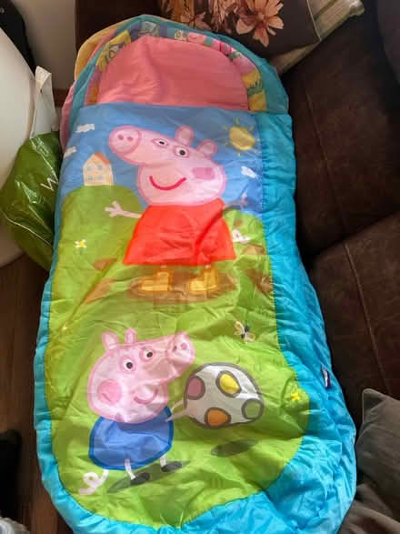 Photo of free Peppa pig air bed and sleeping bag (Southampton) #1