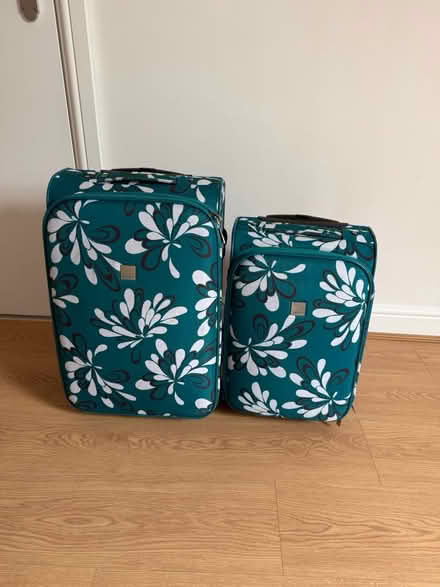 Photo of free x2 TRIPP floral suitcases (CH66) #1