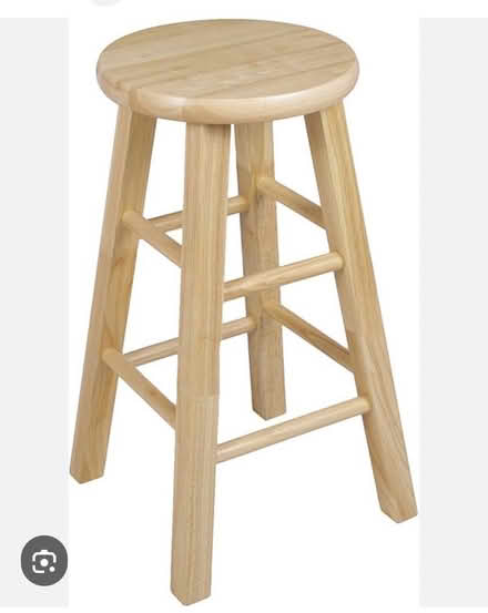 Photo of counter height wooden stools (Bedford) #1