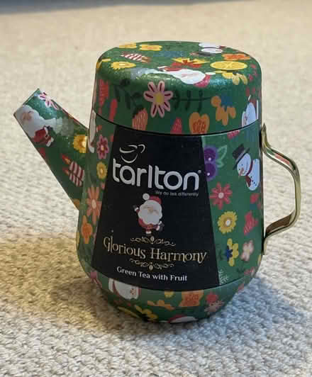 Photo of free Tea pot shaped tea caddy with fruit green tea packet (Bampton OX18) #3