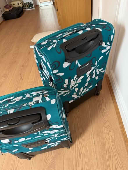 Photo of free x2 TRIPP floral suitcases (CH66) #2