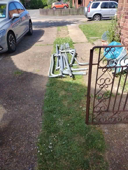 Photo of free Scrap metal, trampoline frames (Desborough Island TW17) #1