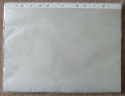 Photo of free Clear multi-ounched A4 pockets (Queen's park) #3