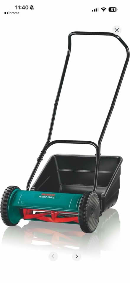Photo of free Bosch AHM 38 G Manual Lawn Mower (Brixton) #2