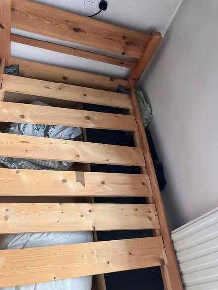 Photo of free Wooden framed single bed (Fortis Green N2) #1