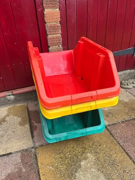 Photo of free Stacking storage boxes (Northwood HA6) #2