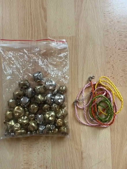 Photo of free Metal bells and necklace bands (Chorlton M21) #1