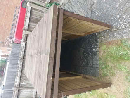 Photo of free Homemade motorbike shelter/storage (Braunston, Daventry NN11) #1