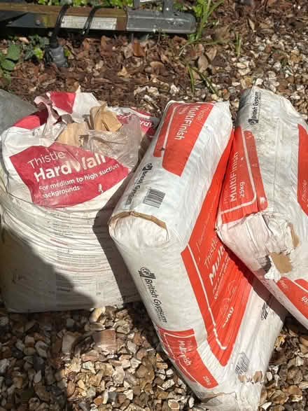 Photo of free Plaster - 2 bags (Checkendon RG8) #1