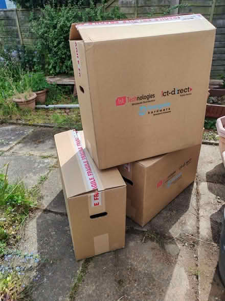Photo of free Three large boxes (Thorpe St Andrew NR7) #1