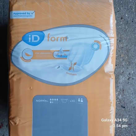 Photo of free Unisex incontinence pads 51cm (Calcot RG31) #1