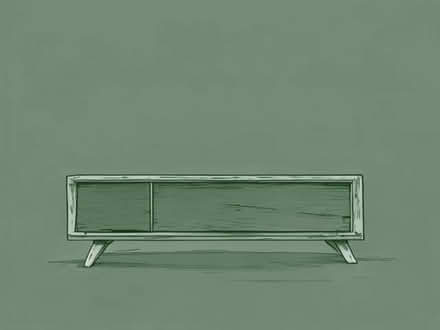 Photo of Black wood sideboard (Erith DA17) #1