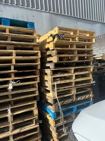 Photo of free wooden 2-way pallets (Argall Avenue Industrial Estate E10) #2