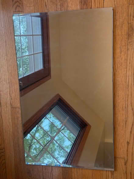 Photo of free 2 large, solid mirrors - see sizes (Darien - near 75th x Cass Ave.) #2