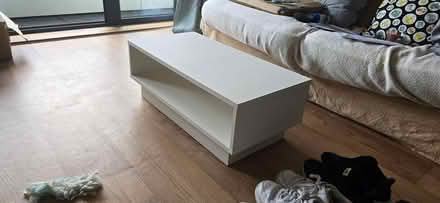 Photo of free Small white coffee table (Dt1 1wn) #1
